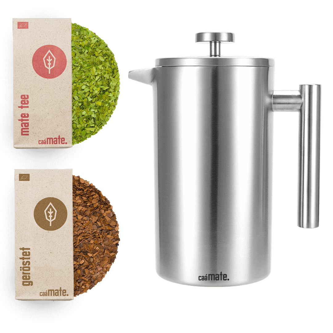 french press mate tee set